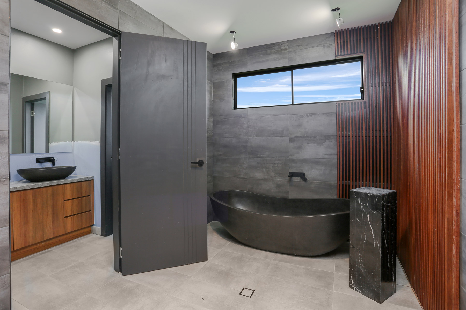 Curved Custom Home